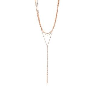 8 Other Reasons Nine Lives Layered Choker in Rose Gold